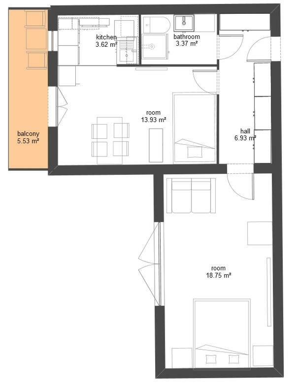 Sopot Seaside Apartment Ngoại thất bức ảnh